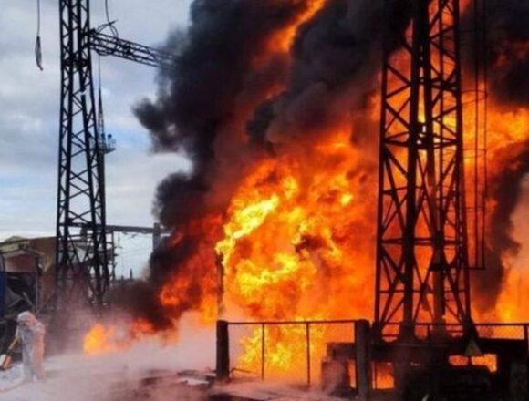 Russia launches massive strike on Ukraine’s fuel, energy object