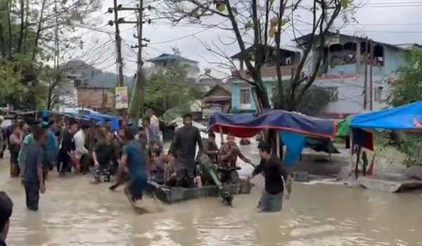 Three dies, thousands rescued as flood wreaks havoc in Manipur – daily uqab