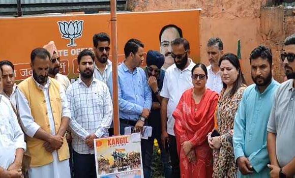 BJP celebrates Kargil Vijay Diwas across Kashmir Valley